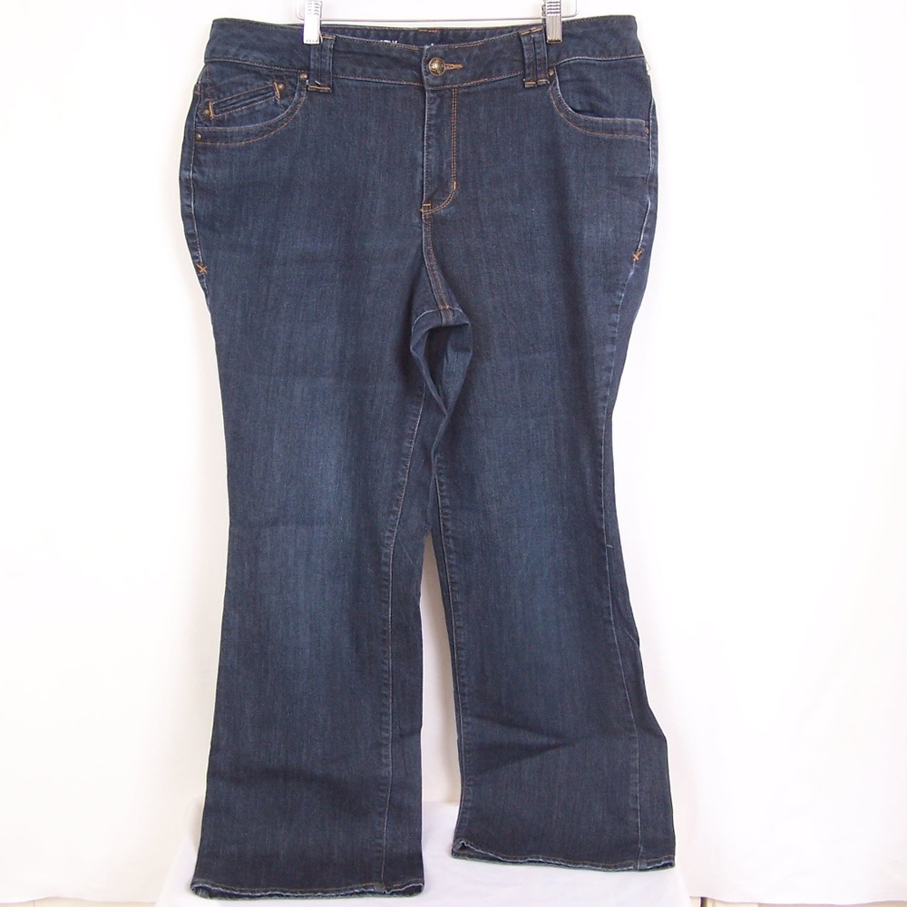 Lane Bryant Jeans Distinctly Boot Cut Dark Wash